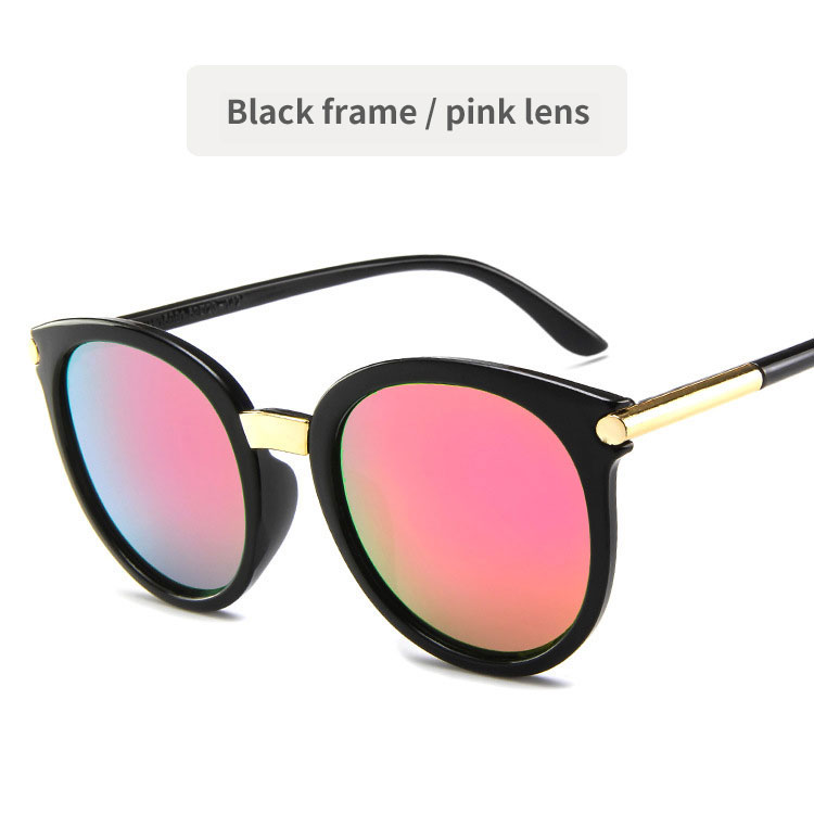 Round Retro Sunglasses for Men and Women Fashion golden design Vintage Classic Frame