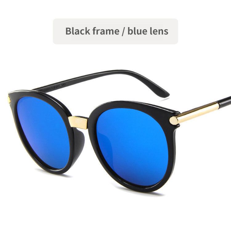 Round Retro Sunglasses for Men and Women Fashion golden design Vintage Classic Frame