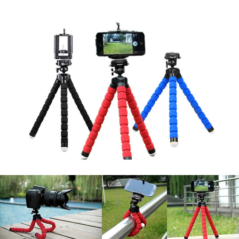 Phone Holder Flexible Octopus Tripod Bracket Selfie Expanding Stand Monopod For Mobile Phone Camera