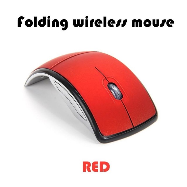 Wireless Mouse 2.4G Mouse Foldable Optical Mice USB Receiver for Laptop PC Computer Desktop Office
