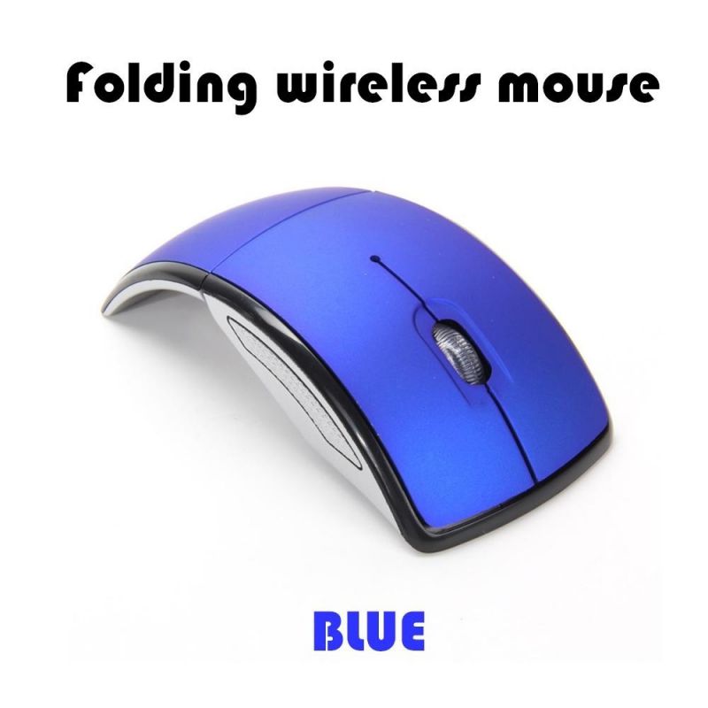 Wireless Mouse 2.4G Mouse Foldable Optical Mice USB Receiver for Laptop PC Computer Desktop Office