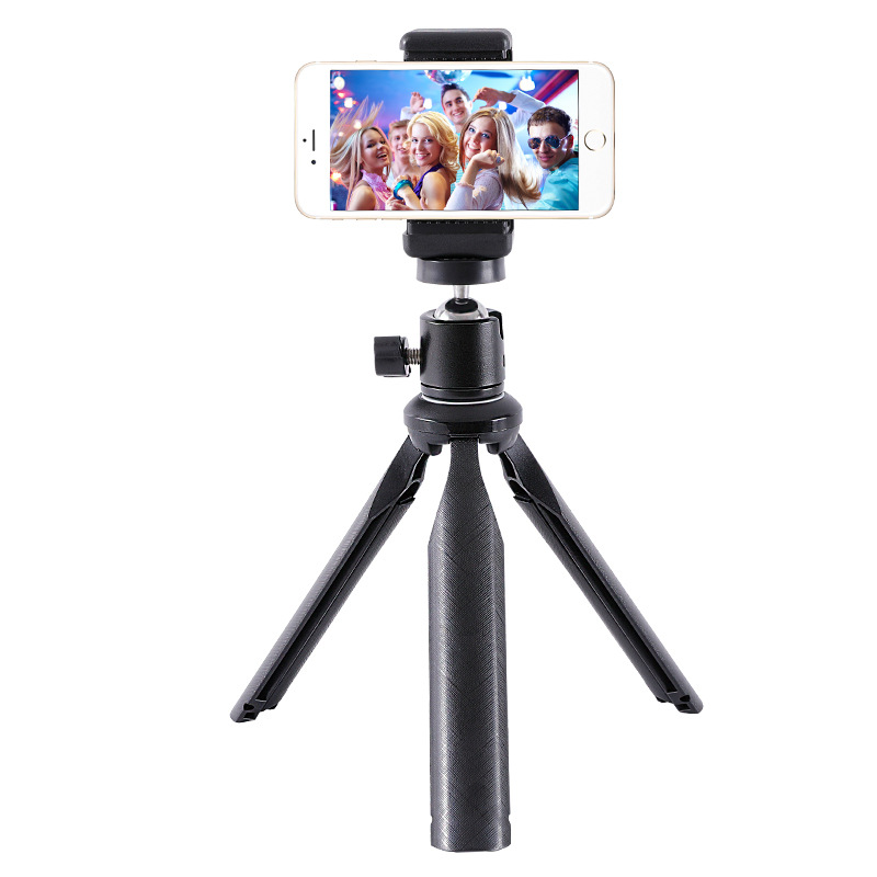 Mini Portable Desktop Tripod Phone Camera Micro SLR Camera Triangle Stand Desktop Shooting Stand