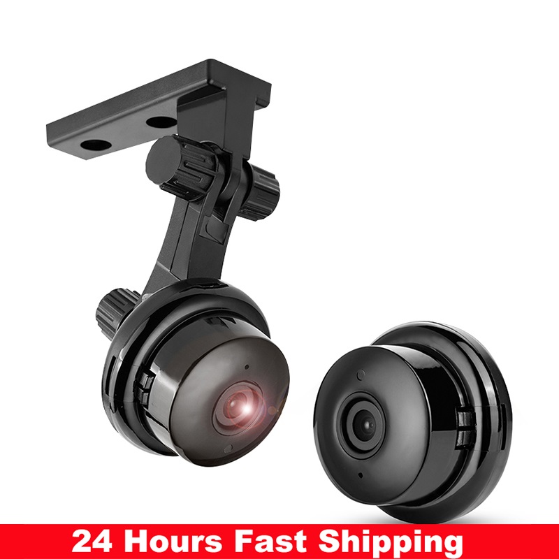 Mini WiFi IP Camera Wireless Home Security Camera CCTV IR Night Vision Motion Detection SD Card Slot