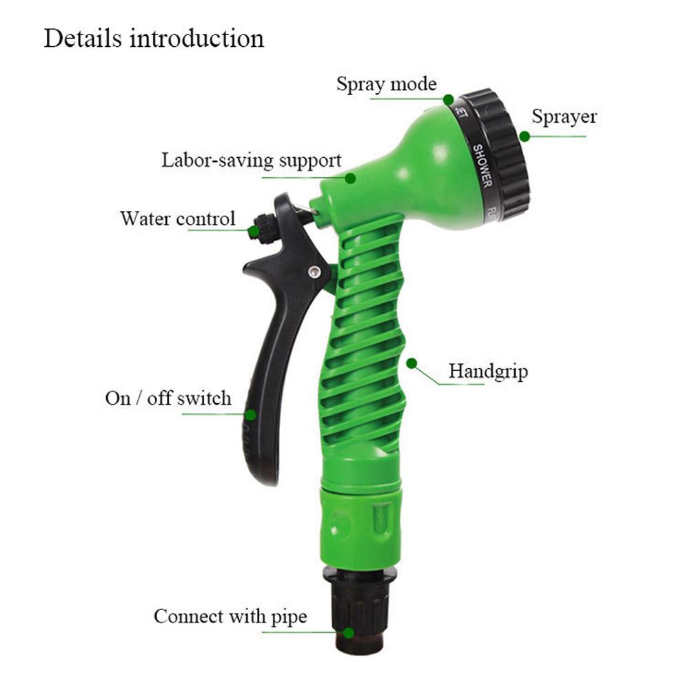 Garden Hose Pipe Water Hose Expandable Magic Hose 7 in 1 Water Gun to water the flowers Car Wash