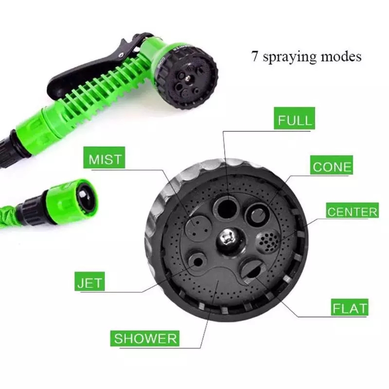Garden Hose Pipe Water Hose Expandable Magic Hose 7 in 1 Water Gun to water the flowers Car Wash