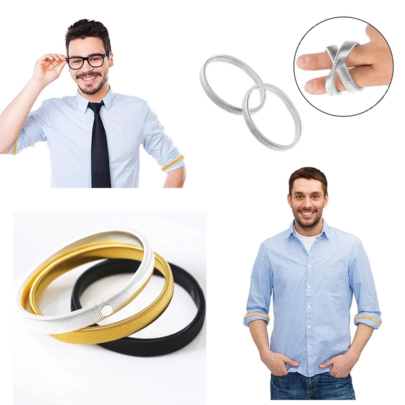 Armband Stretch Garter Shirt Sleeve Holder Unisex Sleeve Holders Armbands Elastic