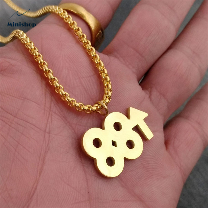 Korean Version Stars Same Necklace Pendant Lovers Gift Sweater Chain Jeans Accessories