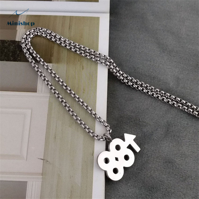 Korean Version Stars Same Necklace Pendant Lovers Gift Sweater Chain Jeans Accessories