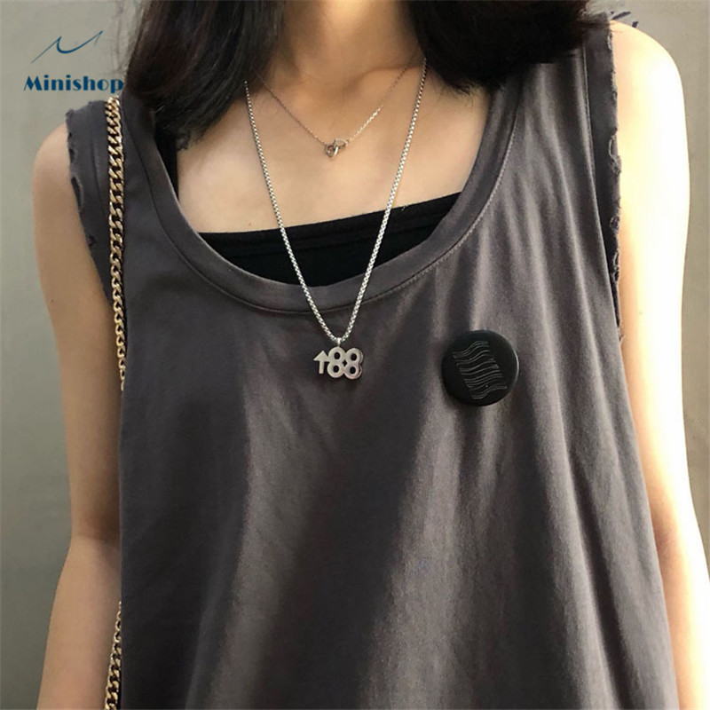 Korean Version Stars Same Necklace Pendant Lovers Gift Sweater Chain Jeans Accessories