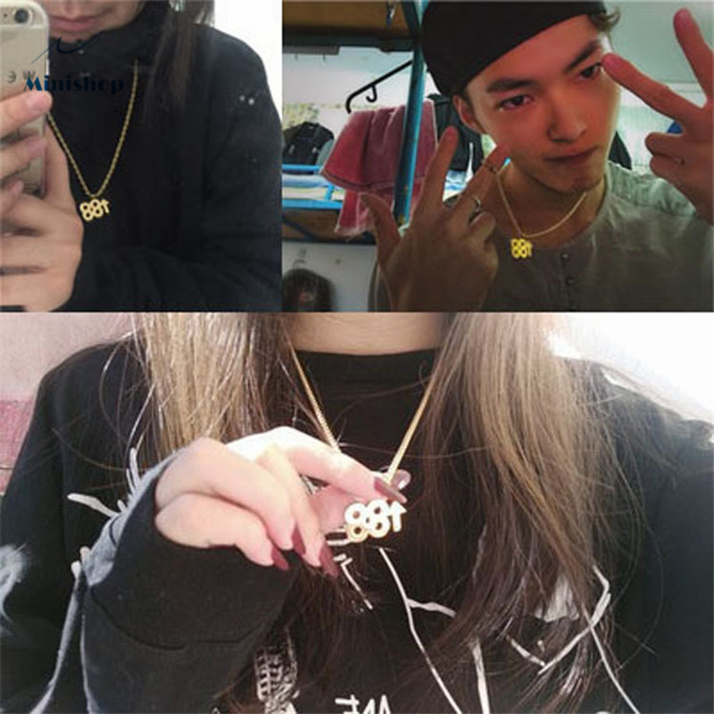 Korean Version Stars Same Necklace Pendant Lovers Gift Sweater Chain Jeans Accessories