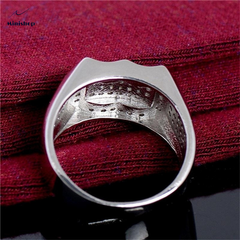 Men Vintage Fashion Diamond Ring Watches Suits Accessories Jewelry Gift