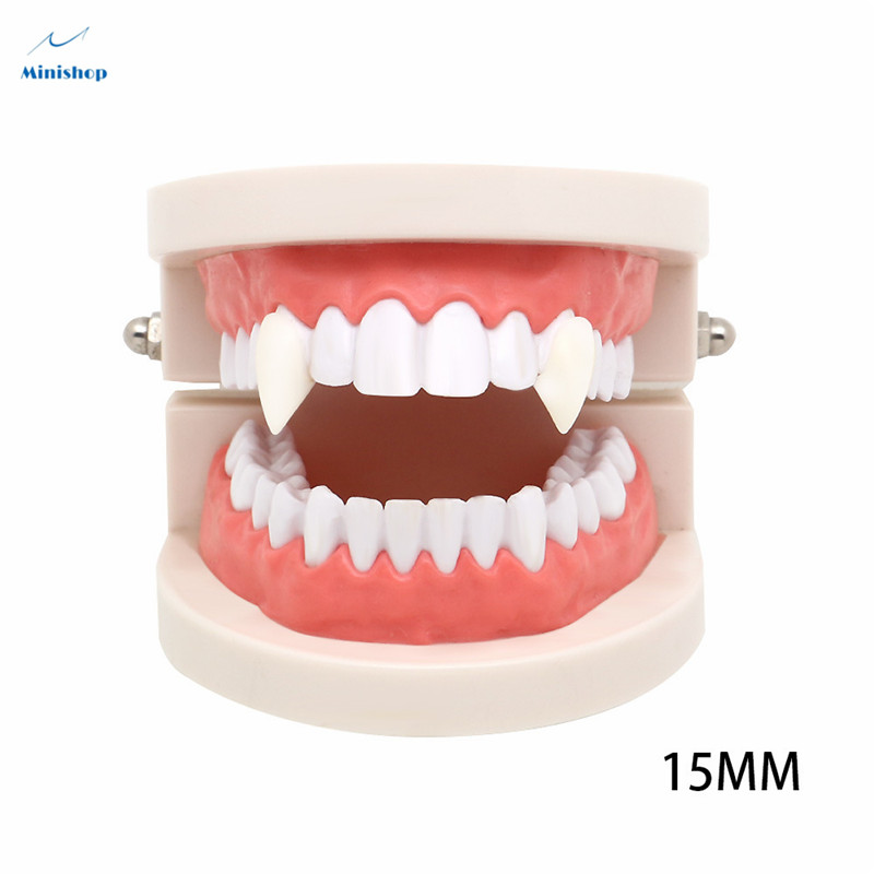 Men and Women Halloween Vampire Dentures Zombie Dentures Tweezers Tiger Tooth Braces Teeth Grillz