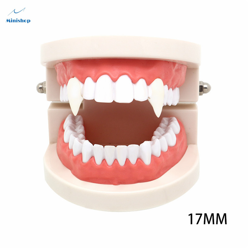 Men and Women Halloween Vampire Dentures Zombie Dentures Tweezers Tiger Tooth Braces Teeth Grillz