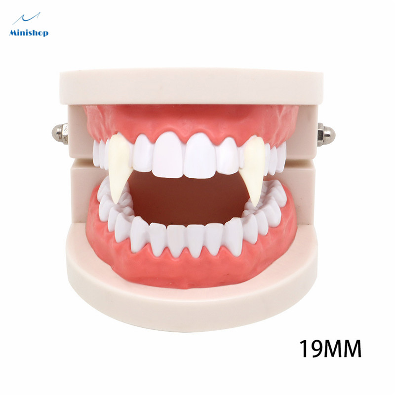 Men and Women Halloween Vampire Dentures Zombie Dentures Tweezers Tiger Tooth Braces Teeth Grillz