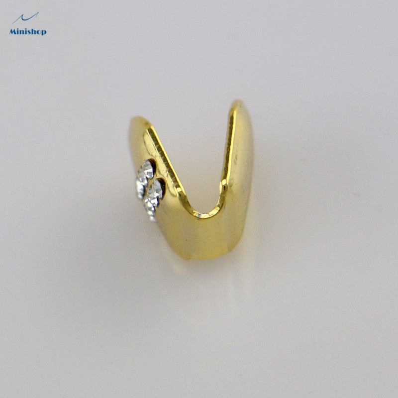 Hiphop Teeth Bling Grillz Punk Single Tooth Grills Men&amp;Women Braces Jewelry