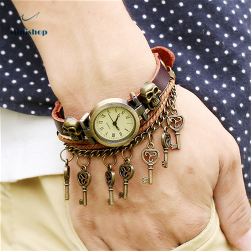 Women and Men's watch New Korean Vintage Roman Digital Watch Gift Watch Gift bracelet
