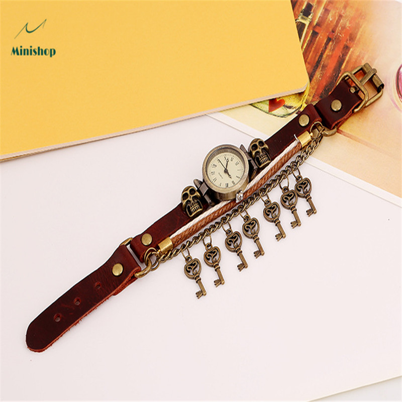 Women and Men's watch New Korean Vintage Roman Digital Watch Gift Watch Gift bracelet