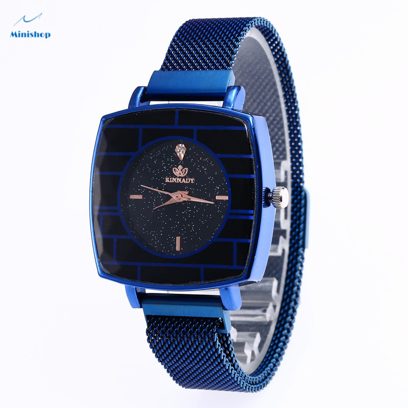 Titok  Hot Style Lady Watch Star Diamond Dial Magnet Band Watch Strap Quartz Lady Fashion Watch