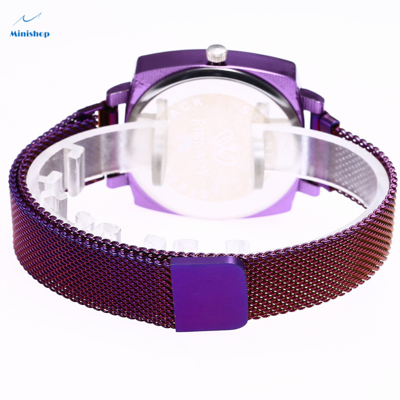 Titok  Hot Style Lady Watch Star Diamond Dial Magnet Band Watch Strap Quartz Lady Fashion Watch