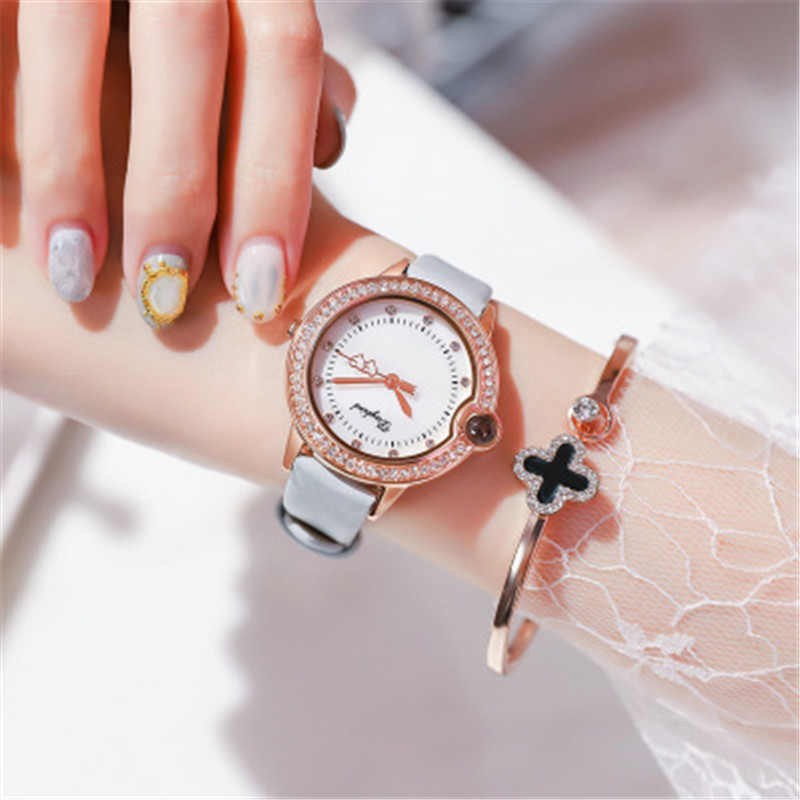 Women Fashion 100 Language I Love you project Watch 3ATM Waterproof  Quartz Watch Luxury Gift Watch