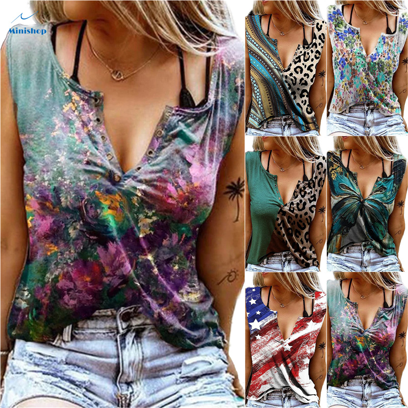 2021 Summwer New  Women  Fashion Top Sexy V Collar Button Color Uniform  Short Sleeve Shirt T-shirt