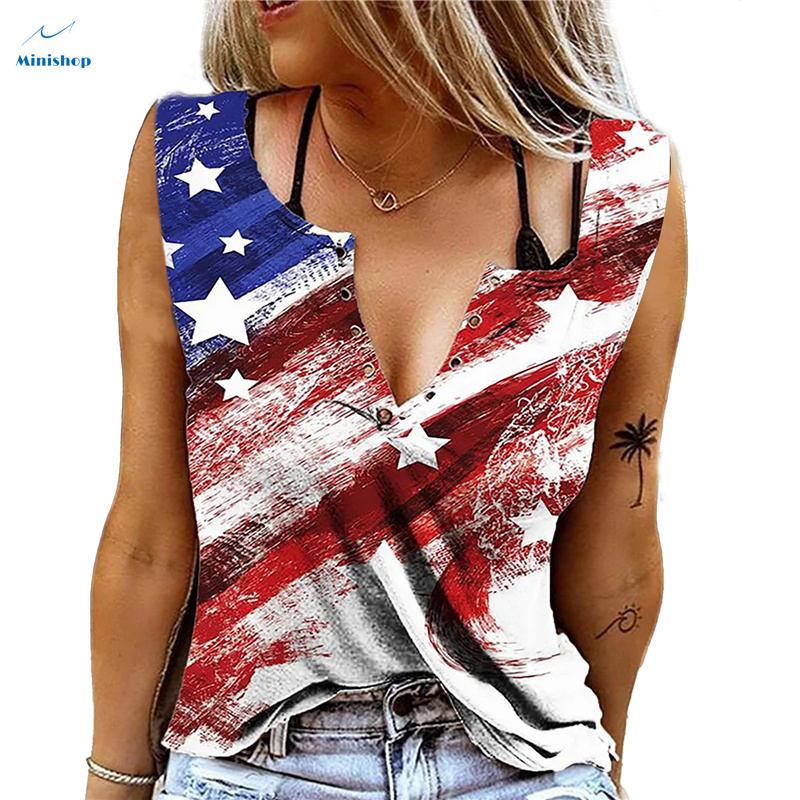 2021 Summwer New  Women  Fashion Top Sexy V Collar Button Color Uniform  Short Sleeve Shirt T-shirt