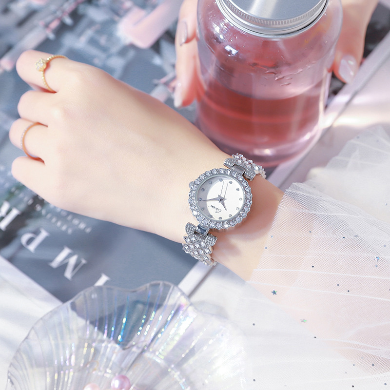 2021 Lady Fashion Watch Small  Woven Bracelet Square Quartz Watch Exquisite Luxury Business Watch