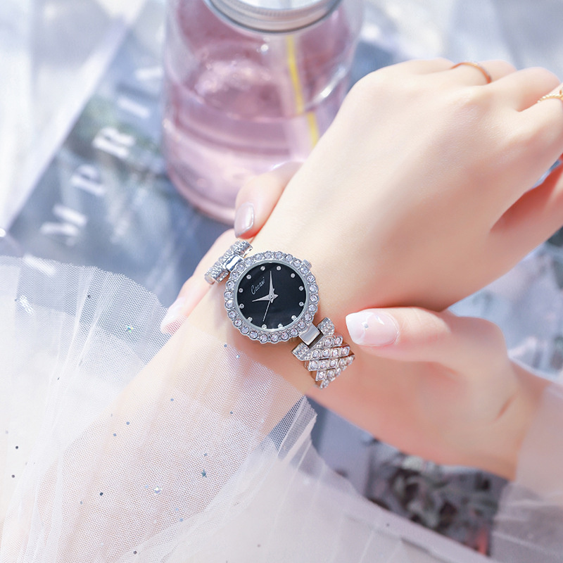 2021 Lady Fashion Watch Small  Woven Bracelet Square Quartz Watch Exquisite Luxury Business Watch