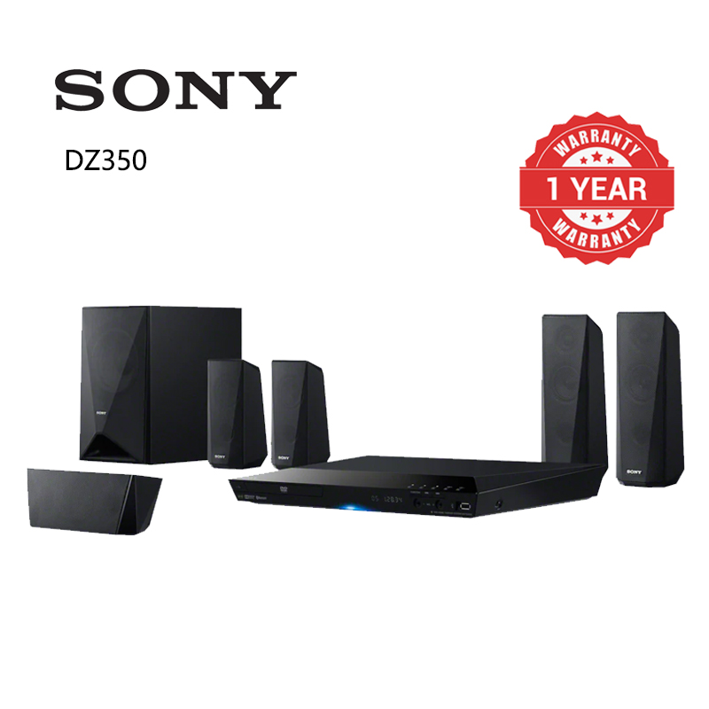Sony DAV-DZ350 Real 5.1CH Dolby Digital DVD Home Theatre System