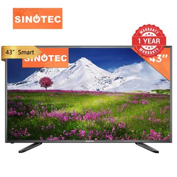 Sinotec 43 Inch FULL HD Smart TV NetETFLIX YOU-TUBE Black 43 inch