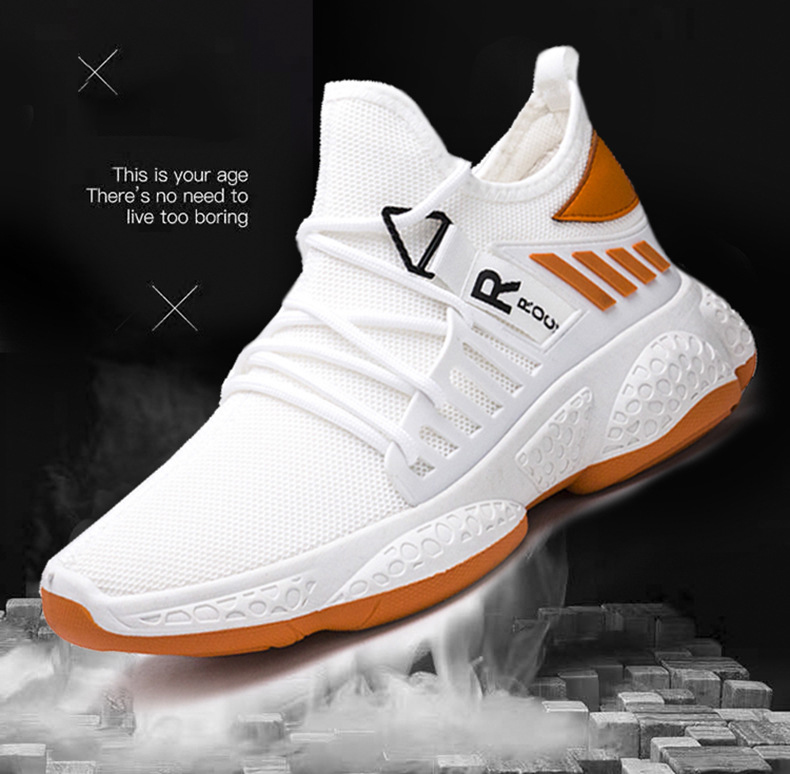 Sports shoes Fashion sneakers Men's Shoes casual Slip-ons  Running Football Boots Fabric Breathable shoes bargains R