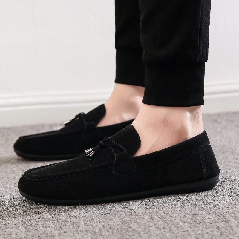 New arrivals Slip-Ons Men's Shoes Sports shoes Canvas shoes Loafers & Slip-Ons Sneakers  Gentleman leisure shoes -please buy a size larger