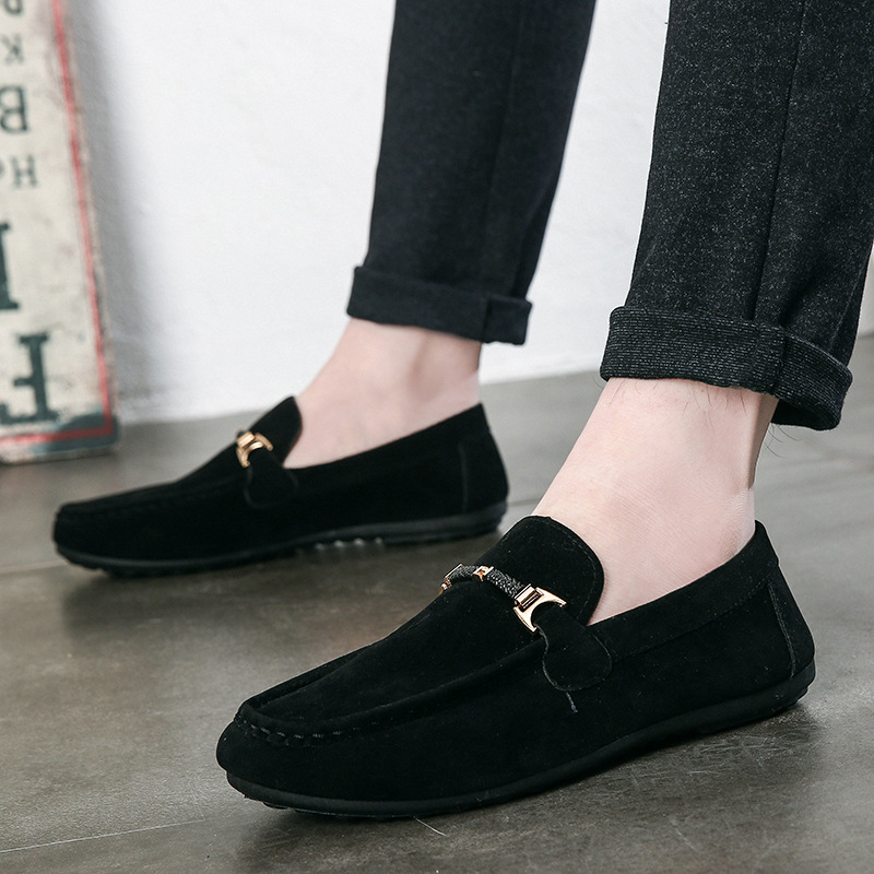 New arrivals Slip-Ons Men's Shoes Sports shoes Canvas shoes Loafers & Slip-Ons Sneakers  Gentleman leisure shoes -please buy a size larger