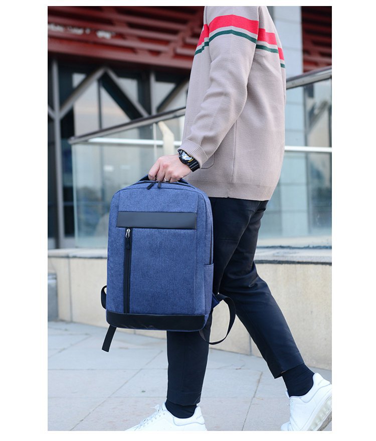 Laptop bag Men's Bags Travelling bag  School Bags 3Pcs/set USB Charging Socket Unisex Backpack+Shoulder bag+Wallet Handbags Backpacks
