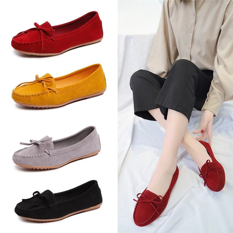 New arrival Loafers & Slip-Ons Women's Shoes  Ballerinas and Flats Bow Tassel Soft Bottom shoes Sports shoes boots court shoes Espadrilles【Choose 1 size larger than usual】