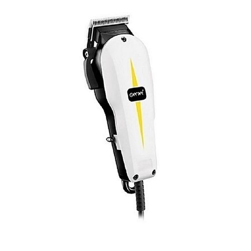 Professional Electric Hair Clipper Hair Shaver - White &amp; Black
