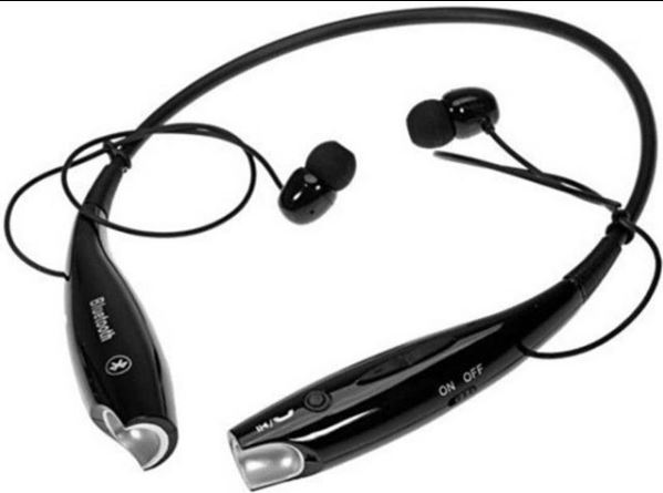 Hbs 730 Neck Hanging Bluetooth ,Stereo Music Earphones