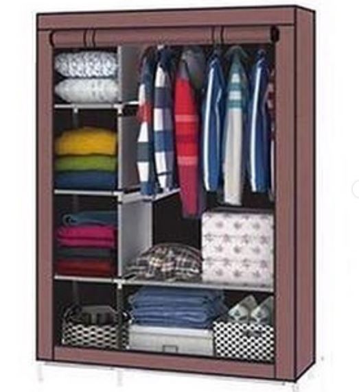 3 column portable wardrobes