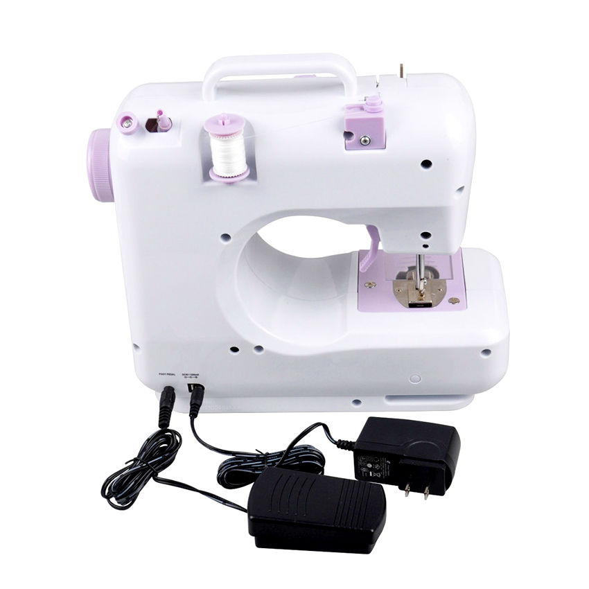 Households Sewing Machine 12-pin Foot Pedal Double Thread Ironing Pressing