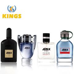 4PCS Men Perfumes of Different Smell Classic Long Lasting Eau De Parfum Gift Fragrances Deodorant 25ml*4 Bottles Kings Fashion mixed color