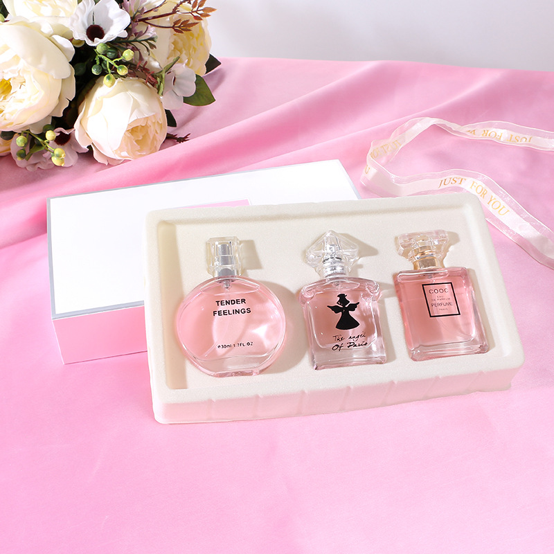 30ml * 3 Bottle 3pcs Ladies Perfumes Eau De Parfum Floral Fragrances Long Lasting Deodorants