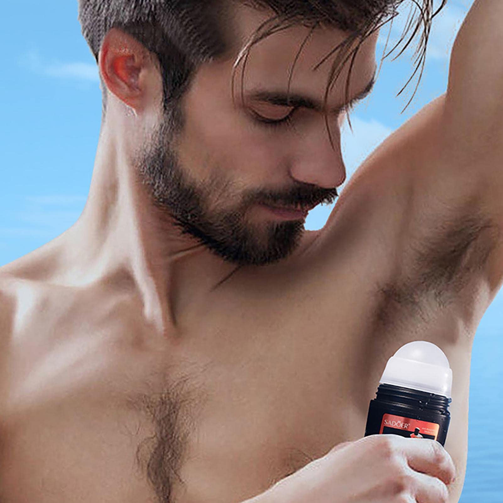 2Pcs Men Bead Fluid Exclusive Antiperspirant Flavor Deodorization