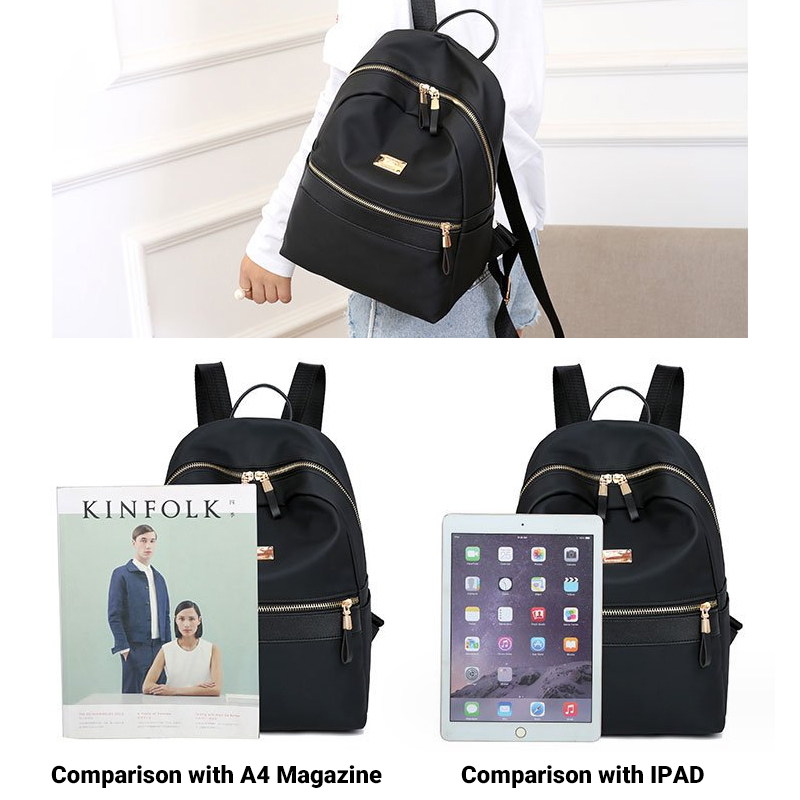 2 In 1 Ladies Backpack Bag School Bags Casual Bag Women Purse Mini Bag