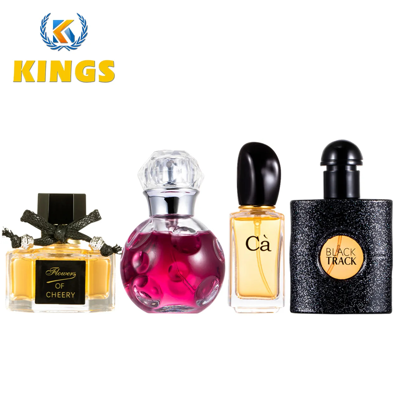 4 Pcs Ladies Perfumes Flowers Long Lasting Women Eau de Parfum Different Fragrances Business Deodorants Gifts