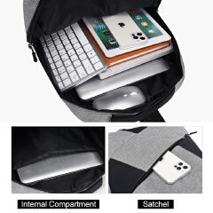 Men Laptop Backpack Bag Set Rucksack Travel Bag With USB Jack Large Capacity School Bag
