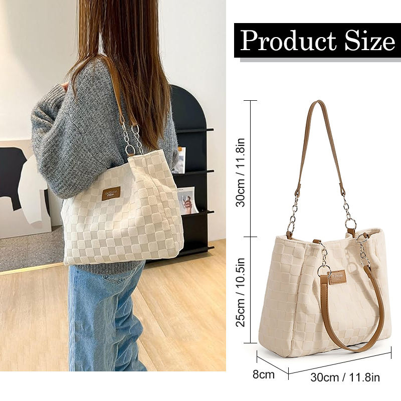 ladies handbag women shoulder satchel bag canvas large capacity