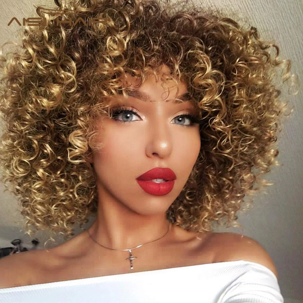 aisi hair afro curly wig