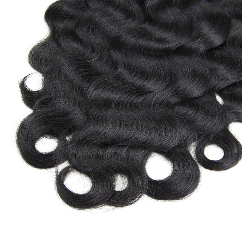 Rosemary Beauty 8A Brazilian Human Hair Body Wave 100g/pcs Natural Color Hair Extensions