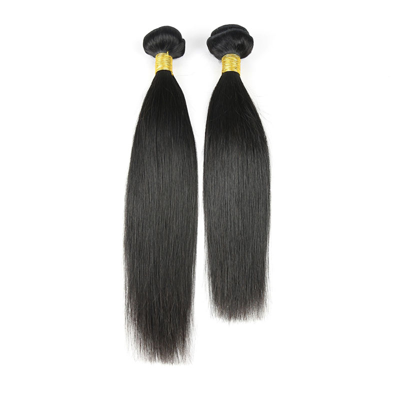Filipino Straight Hair Bundles 8&apos;&apos;-24&apos;&apos; 8A Unprocessed Human Hair Weave 100g/pcs Natural Color