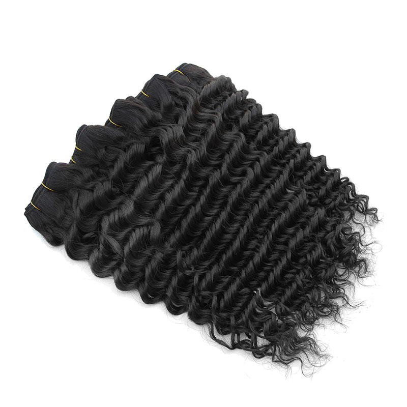 Filipino Hair Weave Bundles Deep Wave Curly Human Hair 100g/pc 8&apos;&apos;-30&apos;&apos;